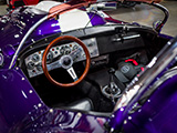 Interior of Purple Beck Lister Roadster