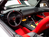 Black and Red Interior in S2000
