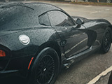 Black Dodge Viper on CCW Wheels