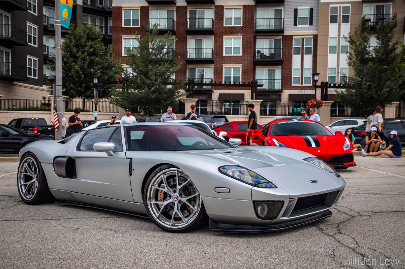 Silver Ford GTX1 from Chicago Motor Cars