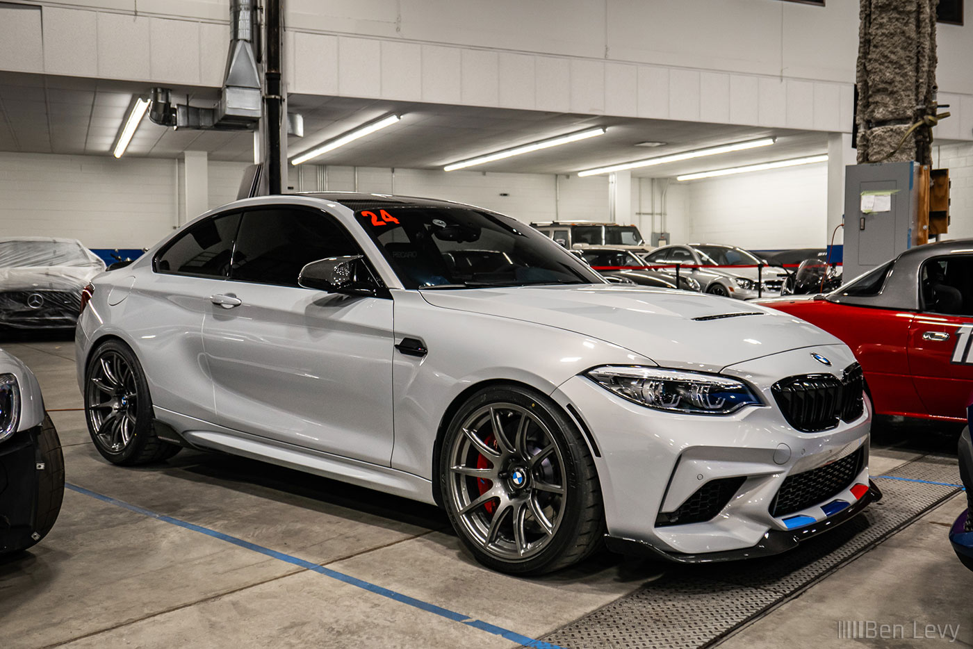 Grey F22 BMW M2 Coupe