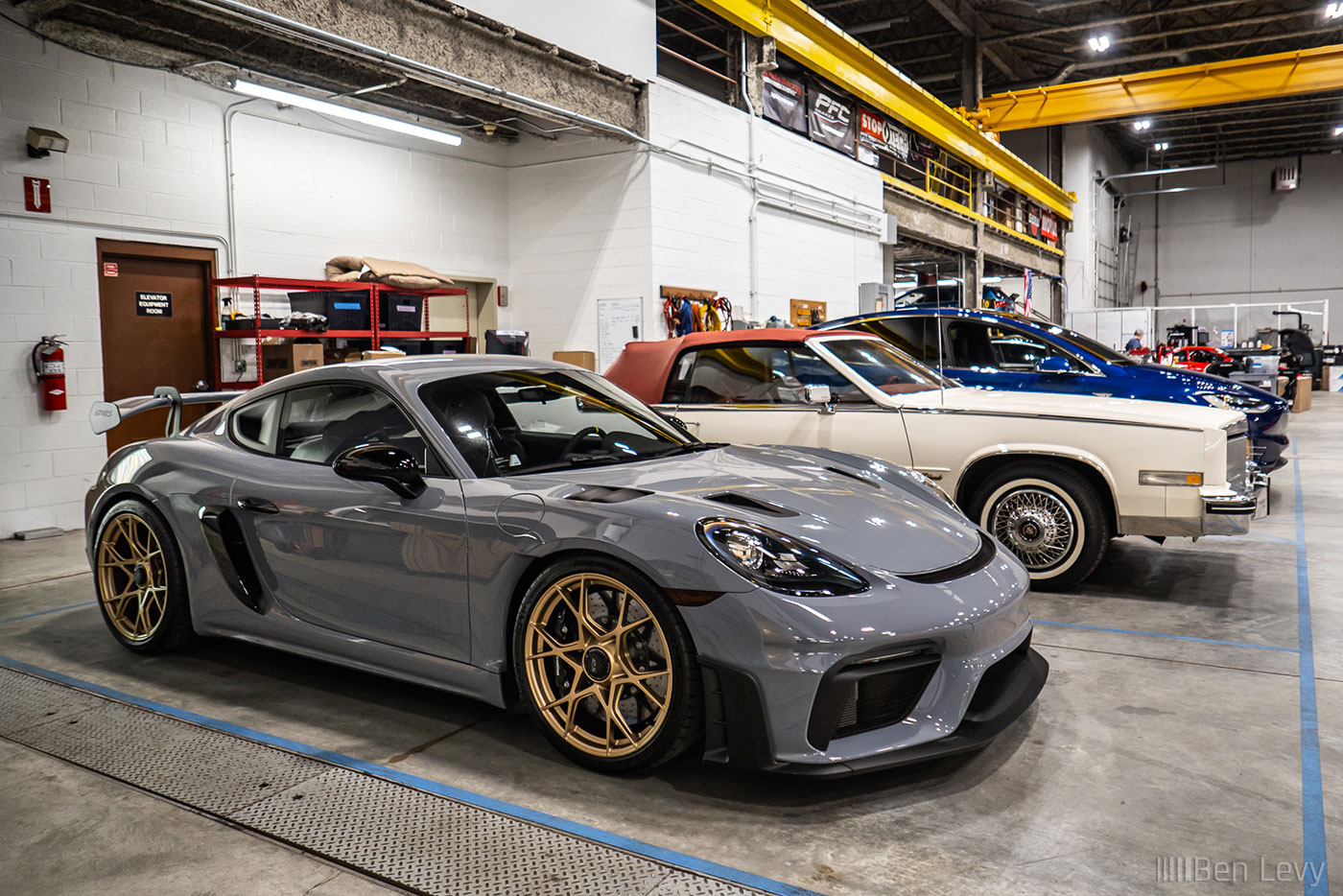 Arctic Grey Porsche 718 GT4 RS at GT Auto Mall - BenLevy.com