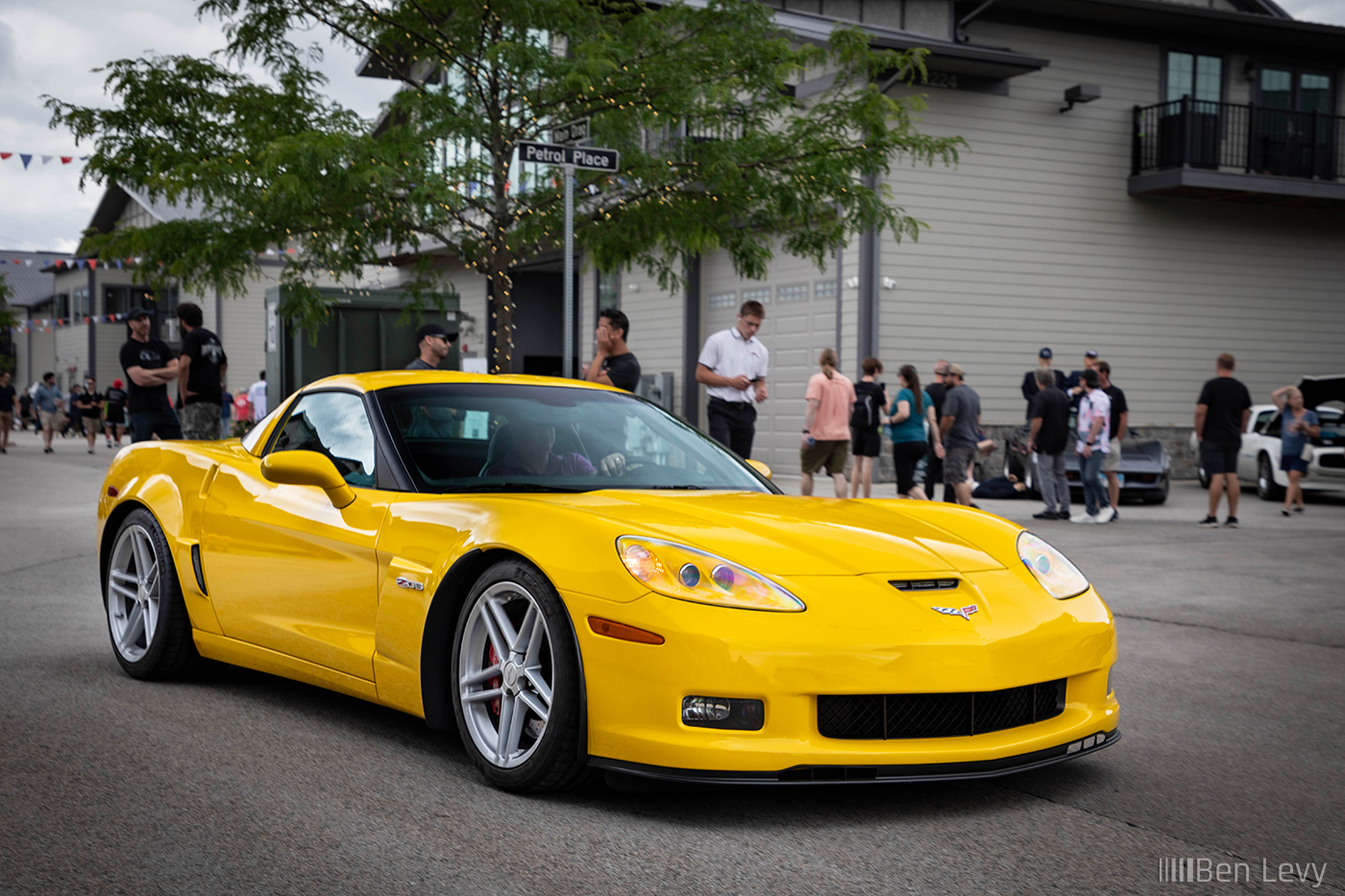 Yellow C6 Chevrolet Corvette Z06