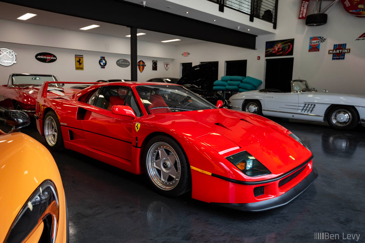Red Ferrari F40 in Private Collection