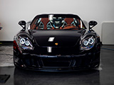 Black Porsche Carrera GT at Naperville Garage