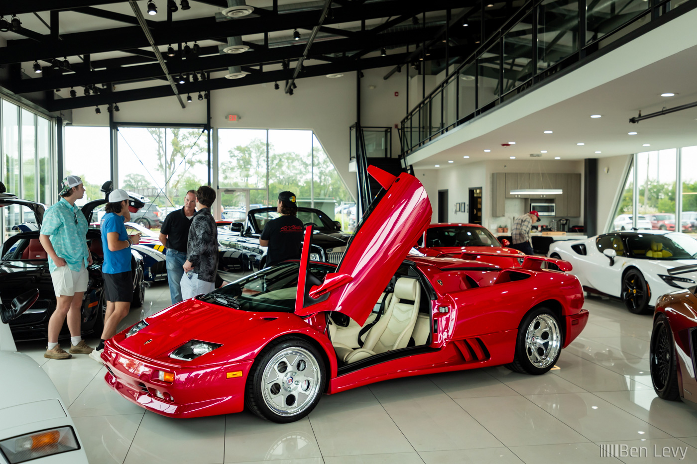 1999 Lamborghini Diablo VT Roadster in Rossa Targa