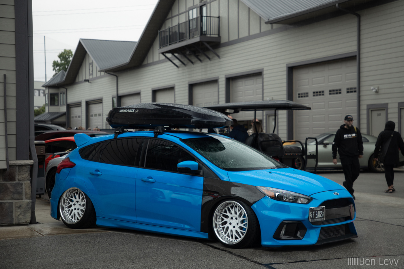 Slammed Ford Focus RS at Iron Gate