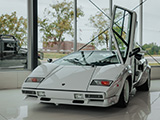 Triple White Lamborghini Countach