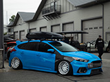 Slammed Ford Focus RS at Iron Gate
