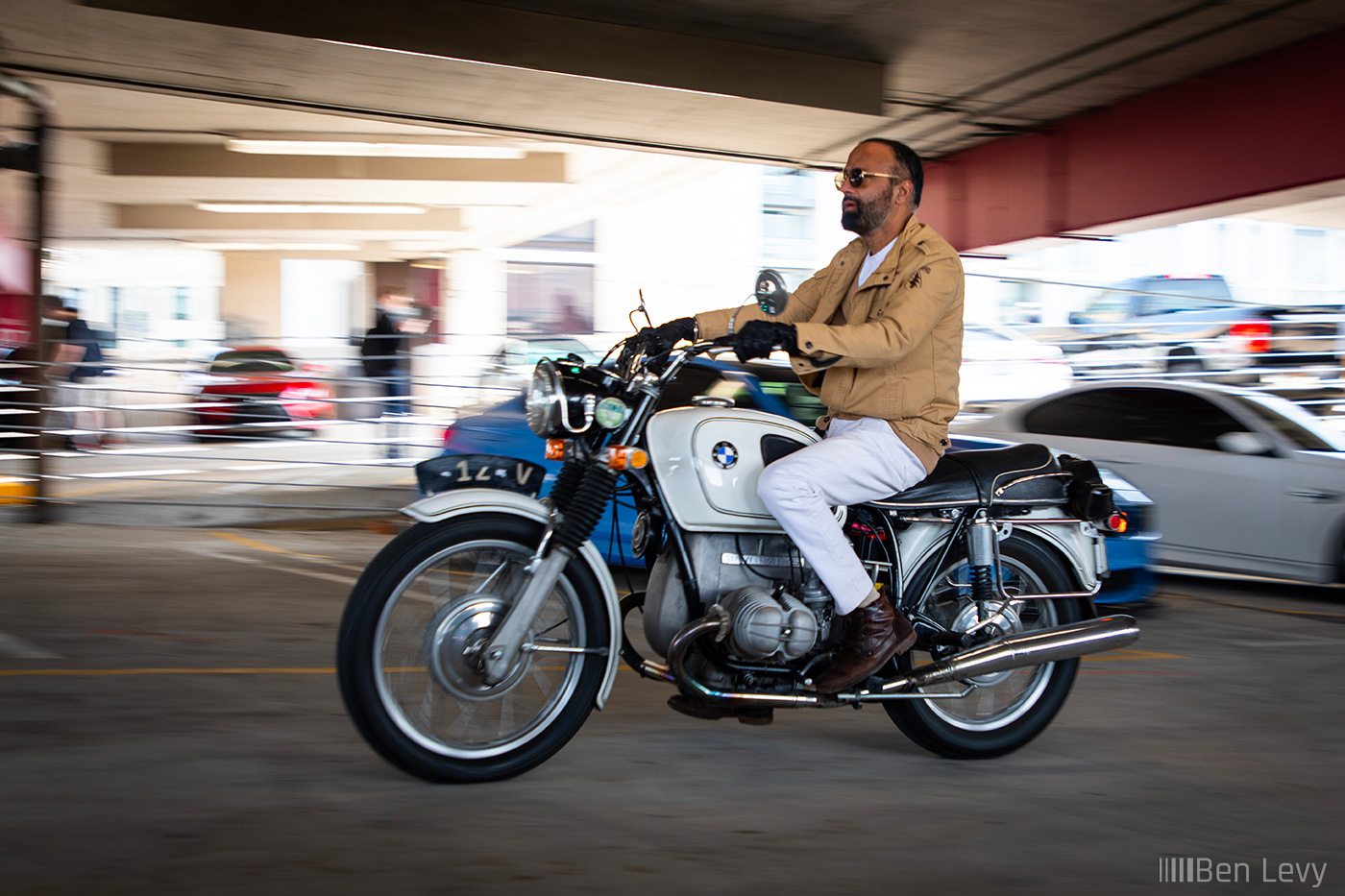 Vintage BMW Motorcycle