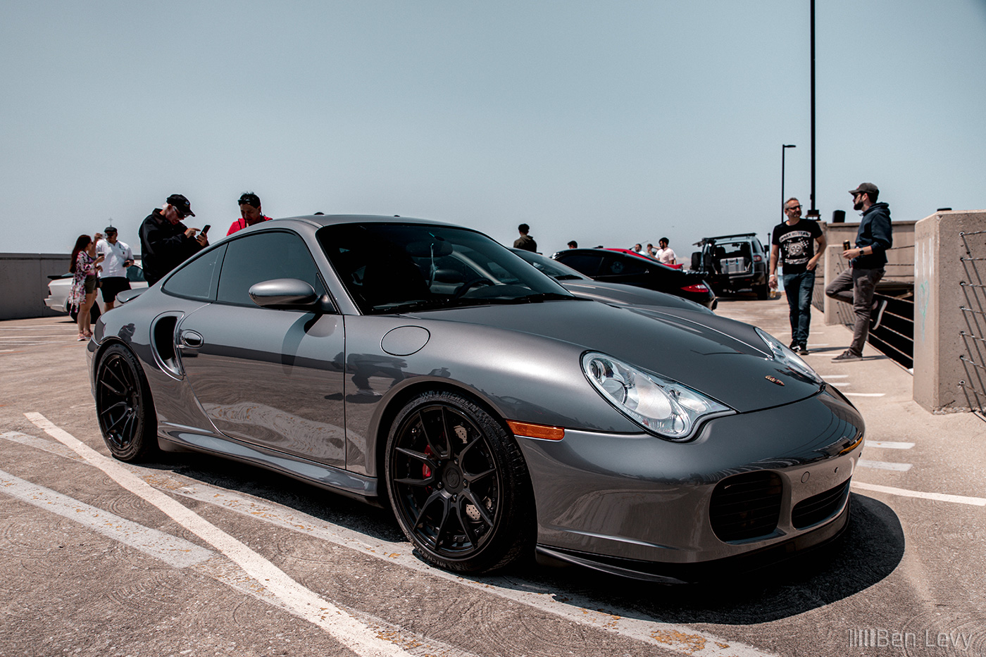 Grey Porsche 911 Turbo at Cars at Lincoln Common