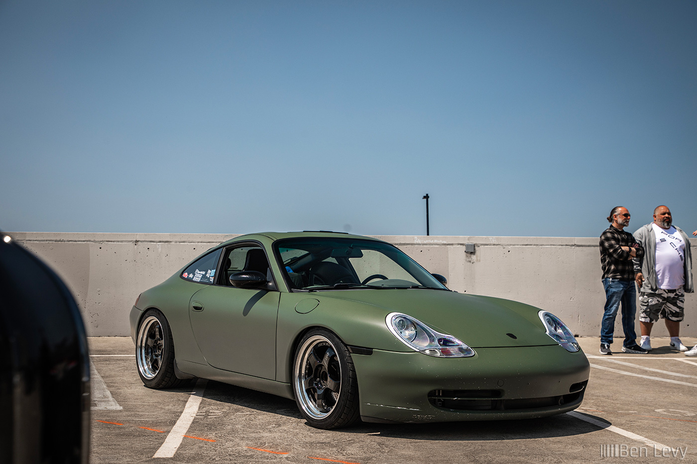 Army Green Wrap on Porsche 911