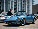 Iris Blue Porsche 911 on Fuchs Wheels
