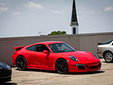 Red Porsche 991 GTS
