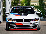 BMW M3 GT4 Leaving Lincoln Common in Chicago