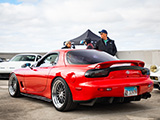 Red Mazda RX-7