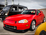Turbo Honda del Sol at Chicago Car Meet
