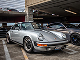 Classic Silver Porsche 911