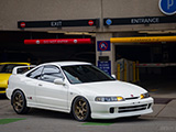 White Right-Hand Drive Honda Integra Type-R in Lincoln Park