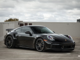 Black 992 Porsche 911 Turbo