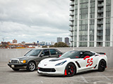 E190 and Corvette Z06