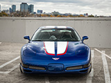 Stripe on the Hood of Corvette Z06 Commemorative Edition