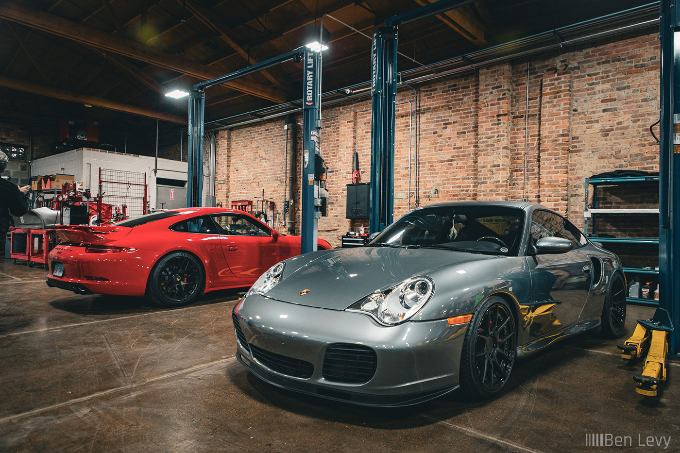 Porsche 911 GTS and 911 Turbo at MPCars in Chicago