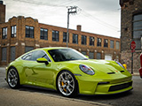 Paint-to-Sample Linden Green 992 GT3 Touring at Midwest Performance Cars