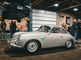 Silver Porsche 356 at Midwest Performance Cars