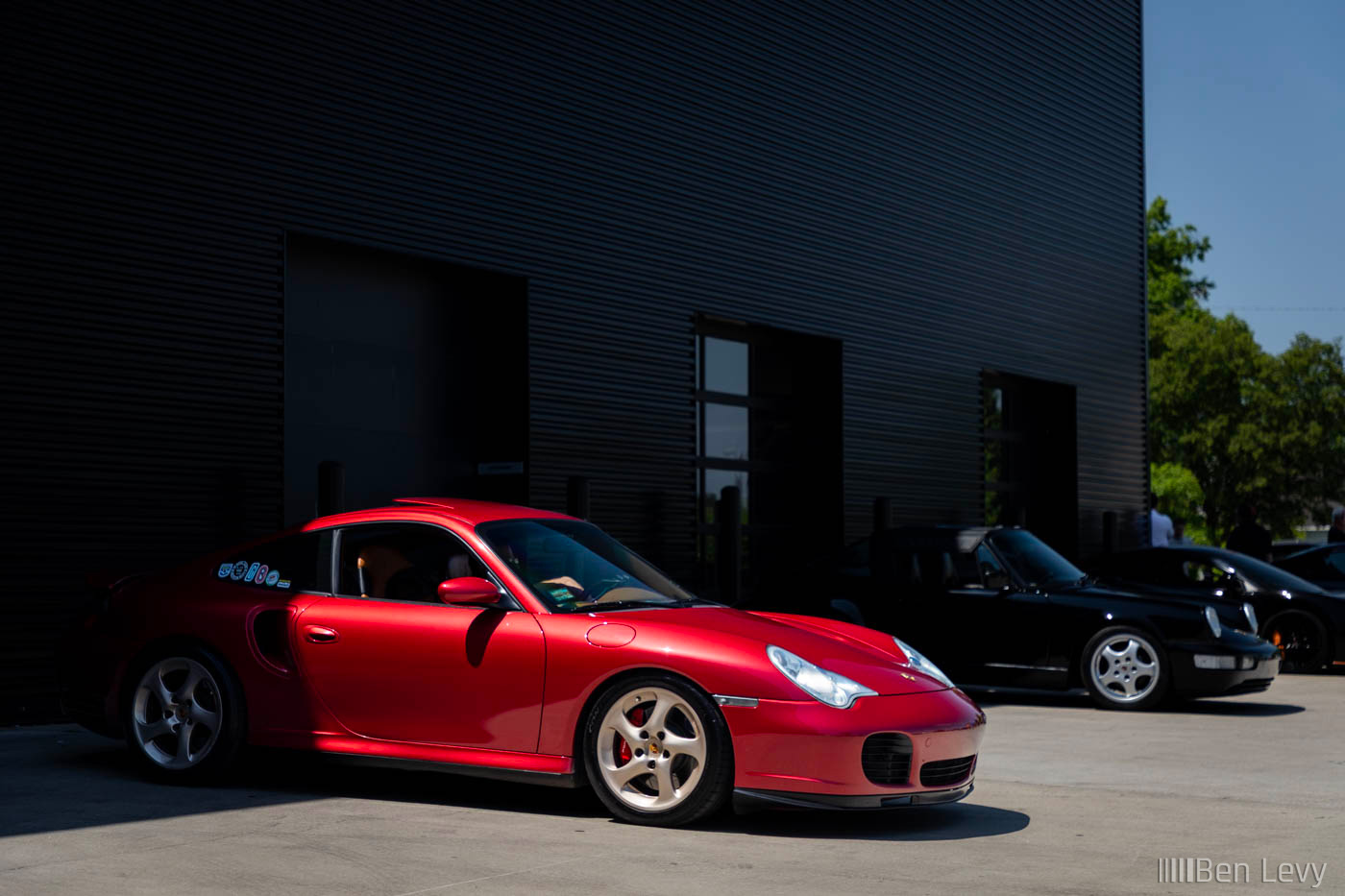 Orient Red 996 Turbo at 75 Years of Porsche Event