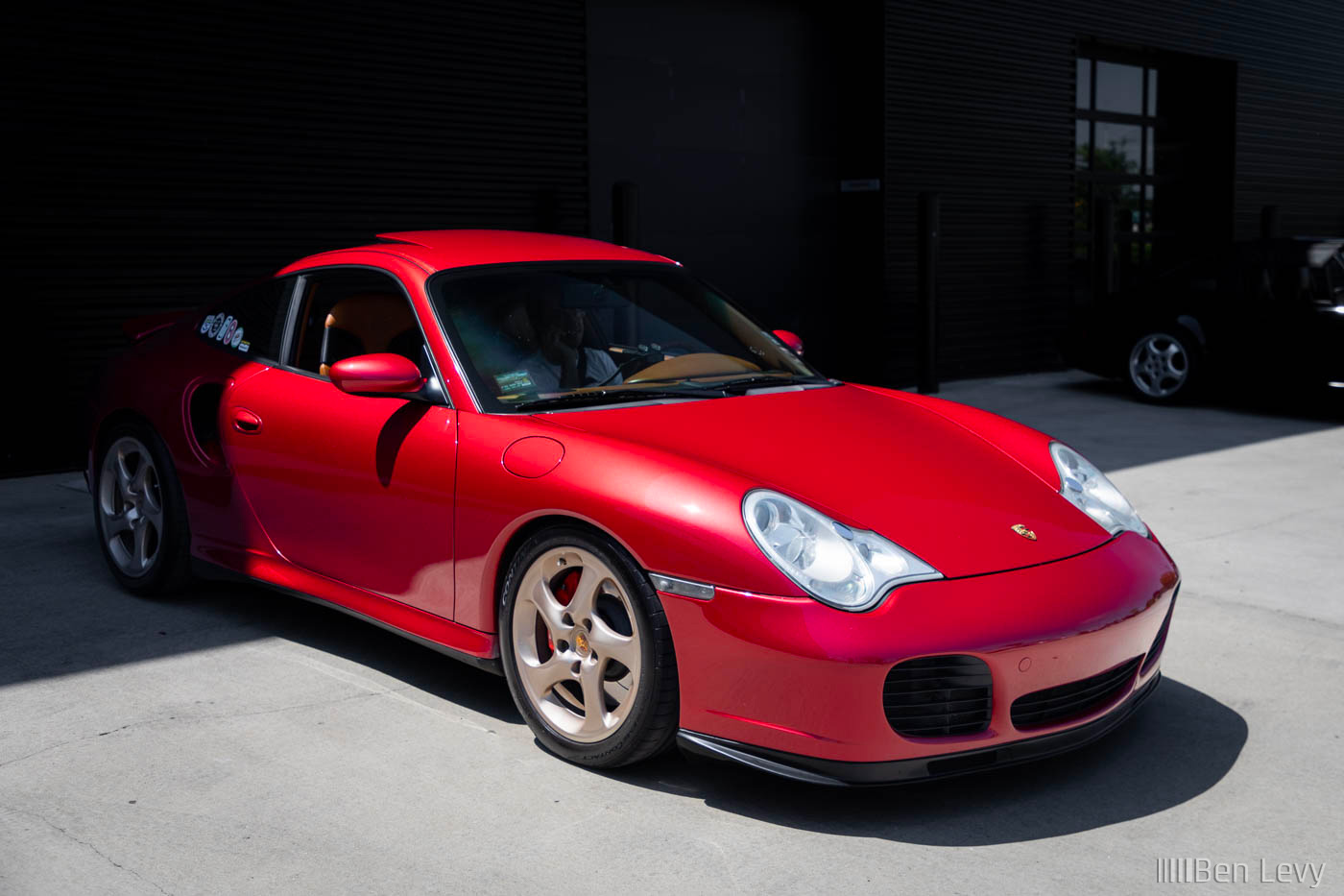 Orient Red Porsche 911 Turbo in the Shadows