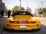 Wide-body RWB Convertible with Ducktail Spoiler