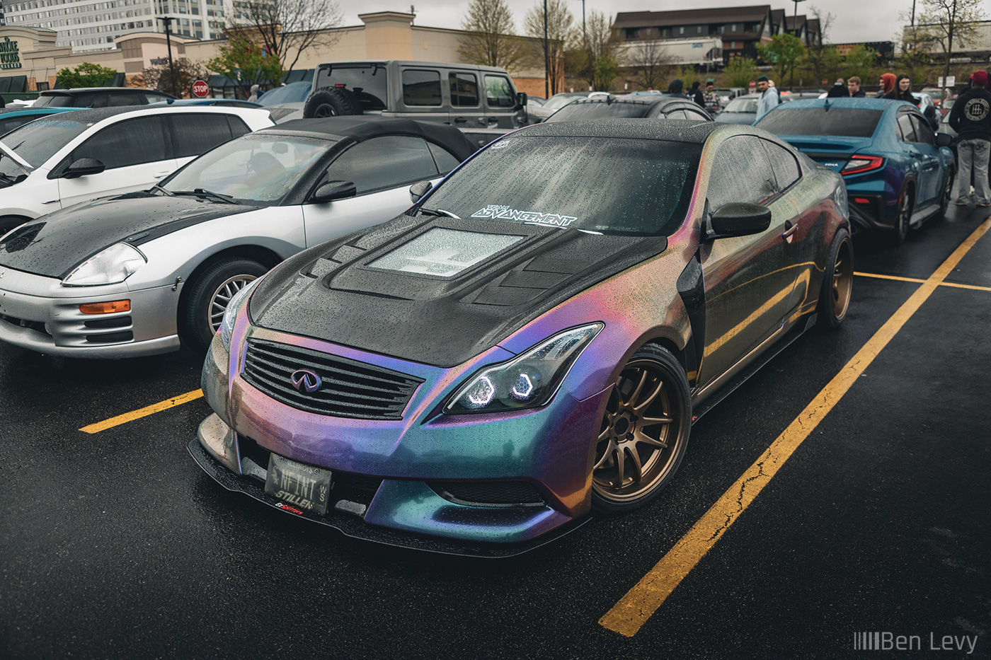 Translucent Hood on Infiniti G37 Coupe from Team Advancement