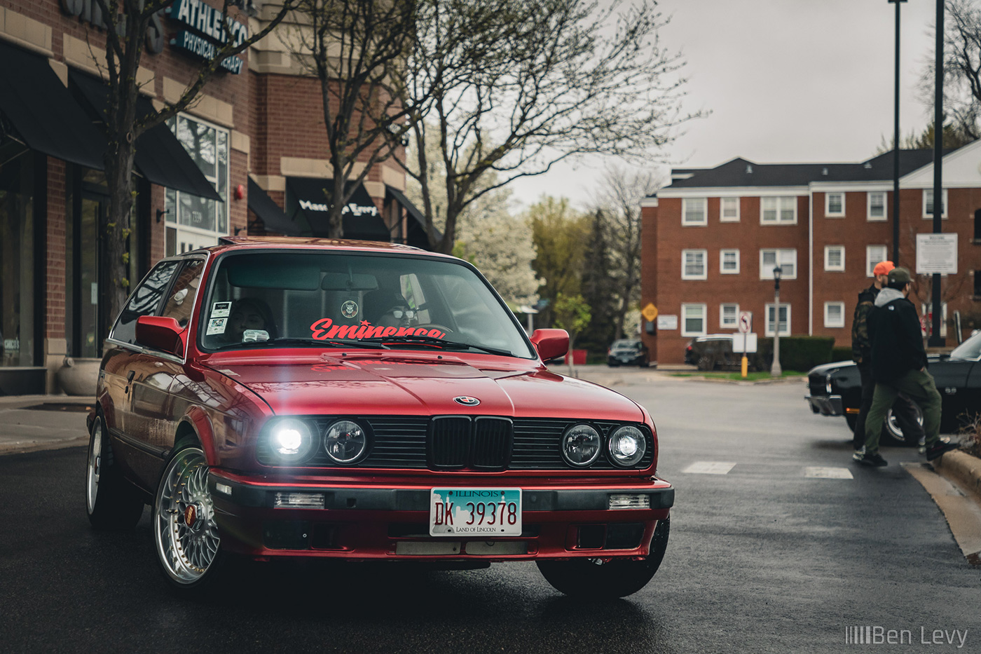 Custom Red Paint on BMW E30