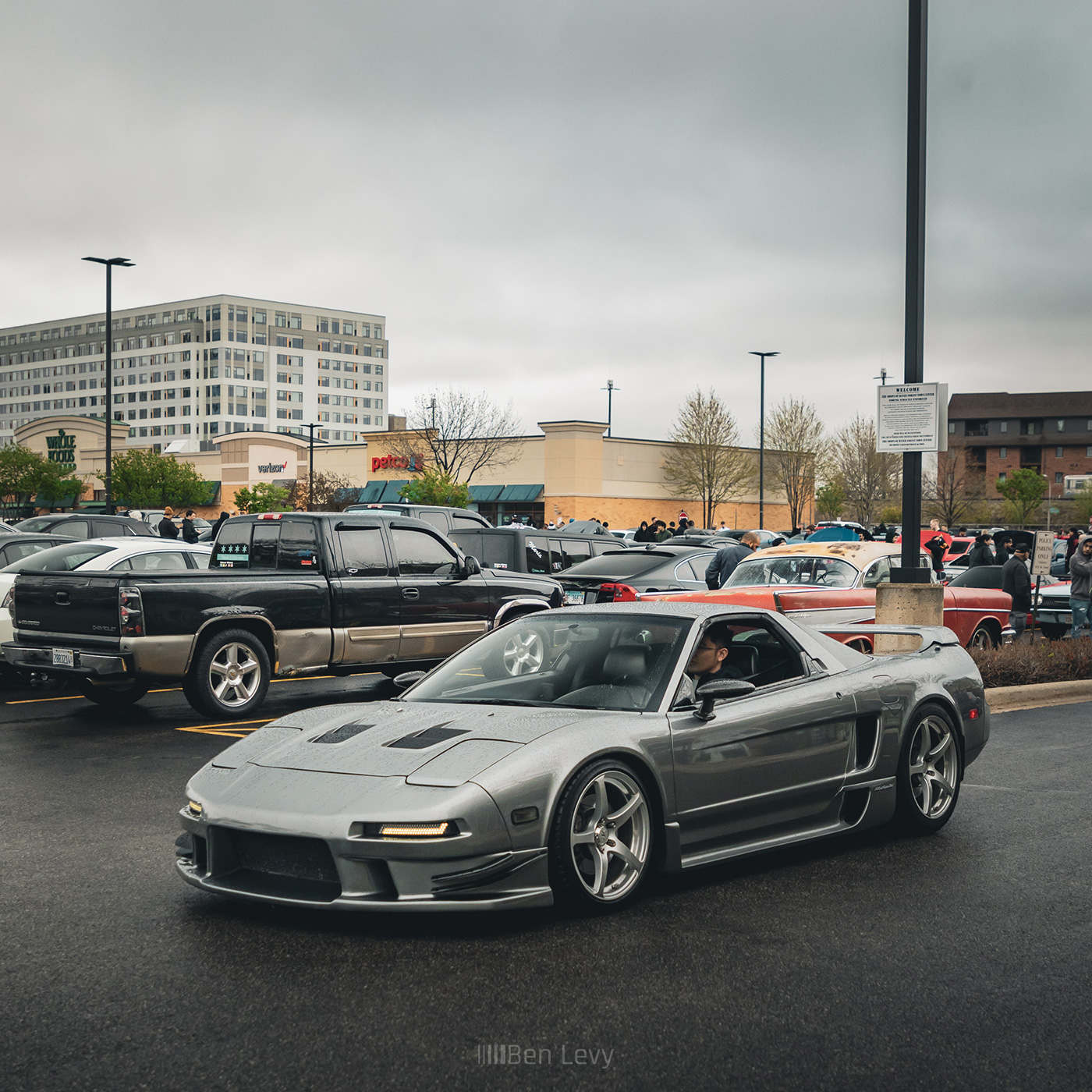Custom Acura NSX at Car Meet in River Forest