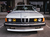Front of Silver BMW 633CSi