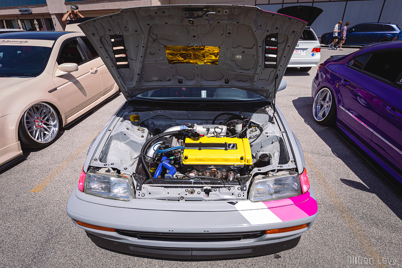 1.6L VTEC Engine in EF Civic Hatchback