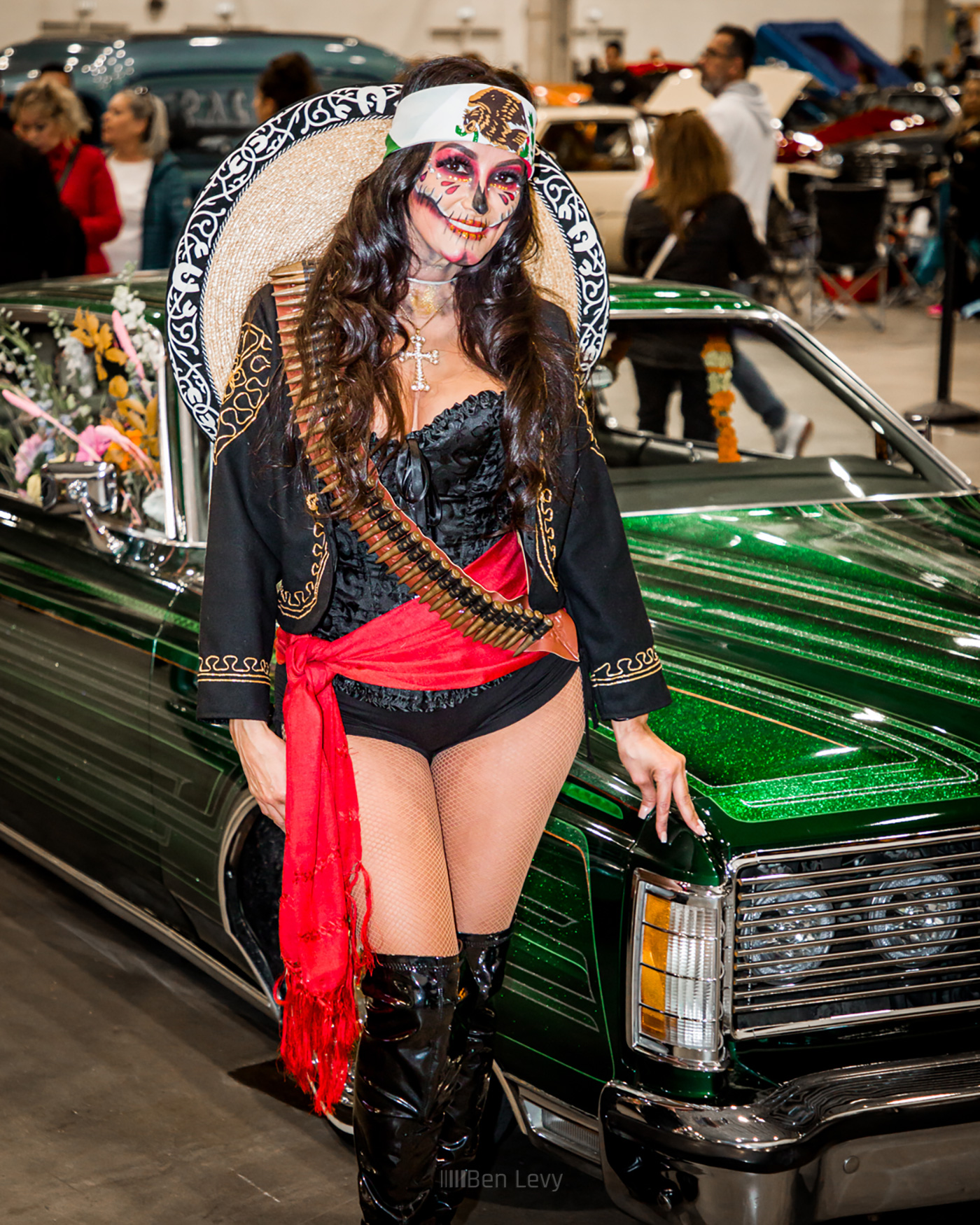 Rebeca Ornelas at Slow & Low Chicago Lowrider Festival