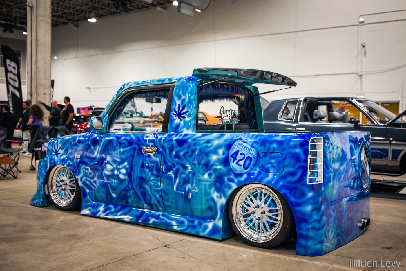 Stay Blazing Scion xB Truck at Slow and Low