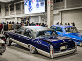 Blue Cadillac with Own Estilows Car Club