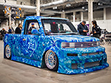 Airbrushed Scion xB Truck at Slow & Low