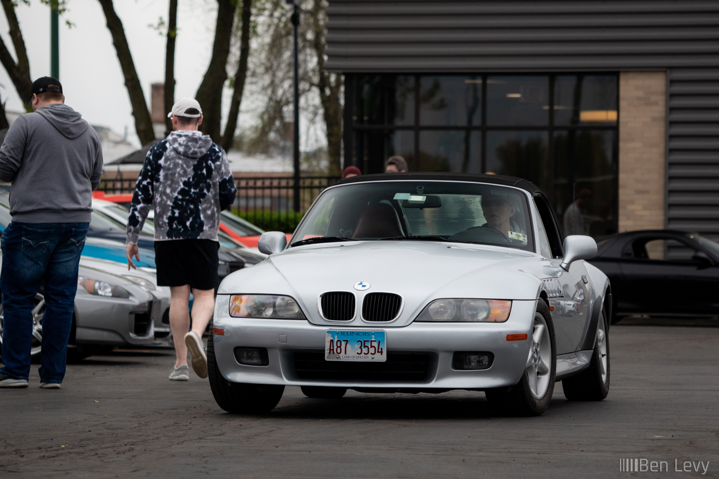 Silver BMW Z3 at Chicago Cars & Coffee