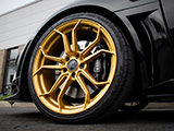 Gold AG Wheel on Lotus Evora