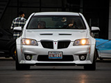Front of Silver Pontiac G8 GT