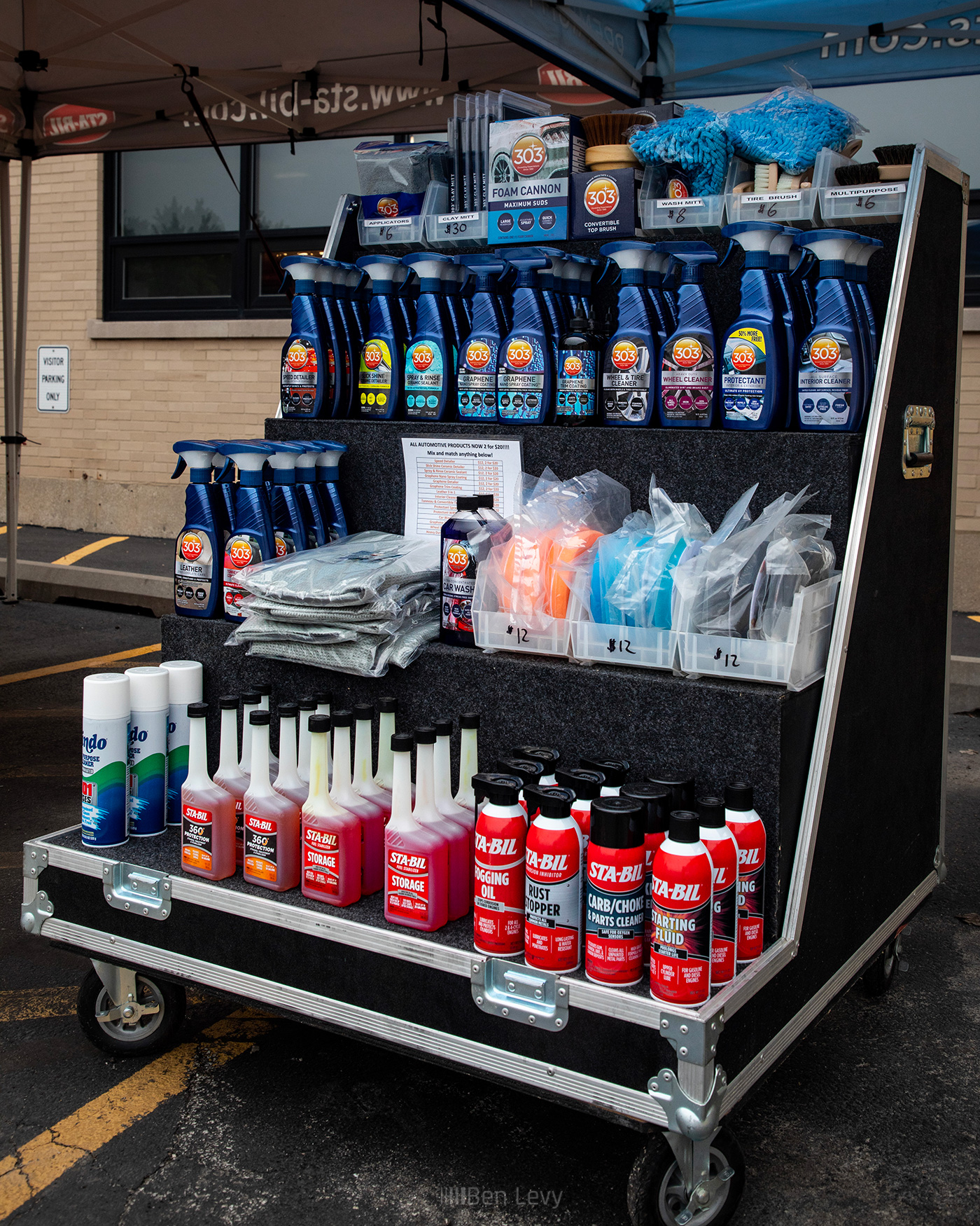 303 Car Care and STA-BIL Products on Display