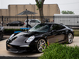 Black Porsche 911 CS at STA-BIL Cars and Coffee
