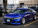 Blue Honda Accord Sedan