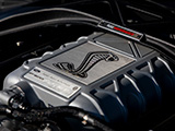 Cobra Plate on Shelby GT500 Supercharger
