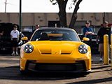 Signal Yellow Porsche 911 GT3