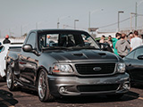 Grey Ford F-150 Lightning